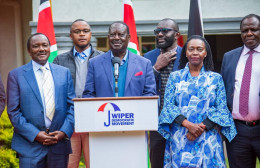 File image of Azimio la Umoja leader Raila Odinga.